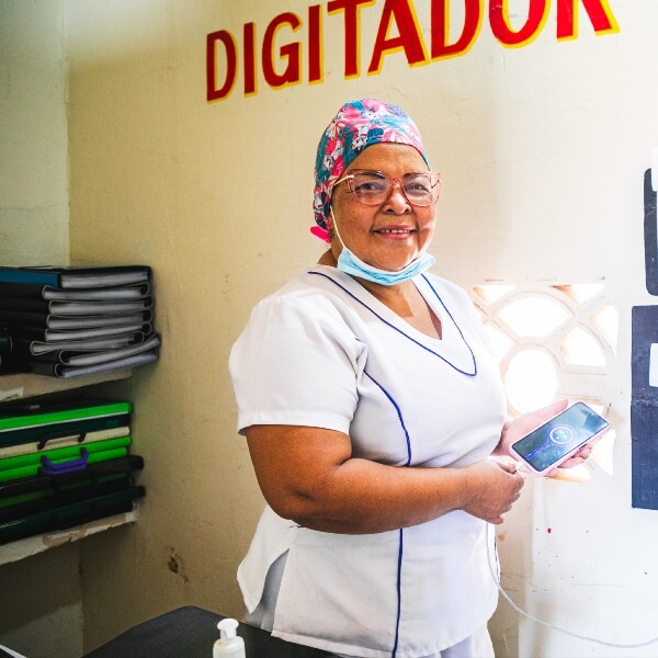 Photo of Cartagena's cathedral at the background and some colonial style houses