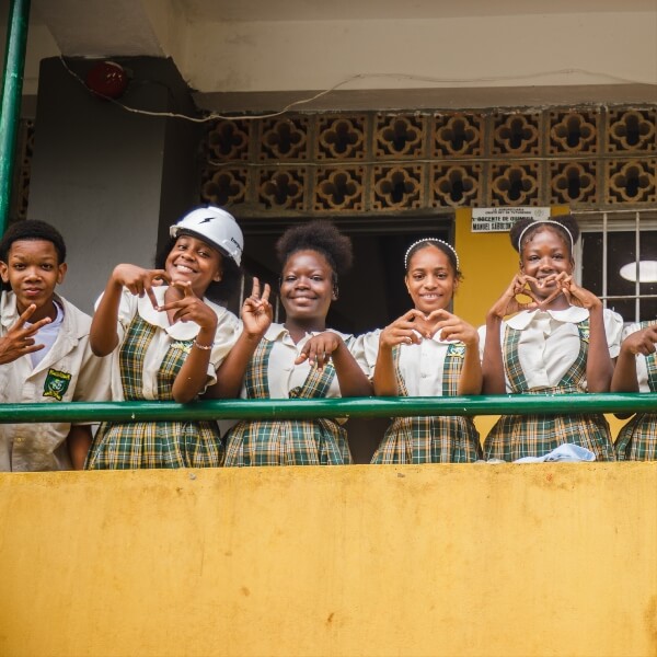 Photo of Cartagena's cathedral at the background and some colonial style houses
