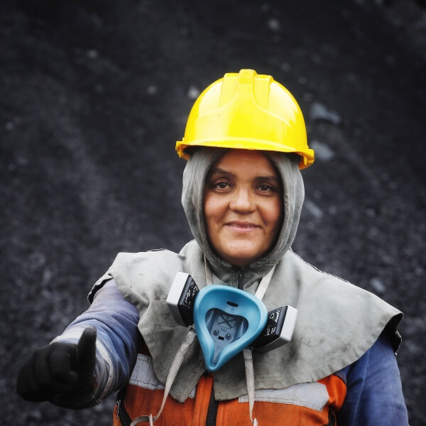 Foto de minera Colombiana