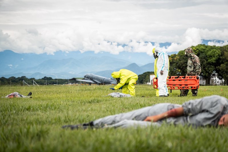 Colombia pone a prueba sus capacidades de respuesta ante emergencias radiológicas con la Misión Escudo Vital - 2