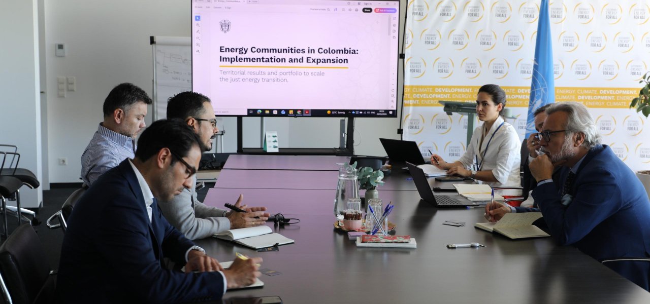 Comunidades Energéticas del Gobierno colombiano llegan a la agenda global de Naciones Unidas para impulsar financiamiento internacional