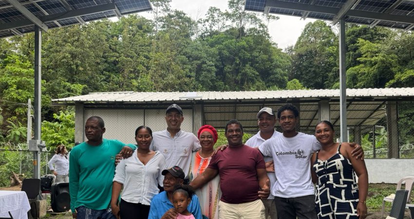 Gobierno nacional lleva energía limpia al Pacífico y transforma el acceso a la energía en comunidad de Chocó